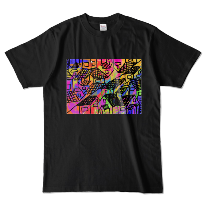 カラーTシャツ - L - ブラック (濃色)