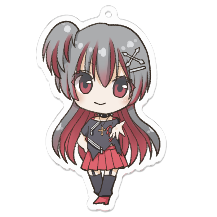 アクリルキーホルダー - 70 x 70 (mm)