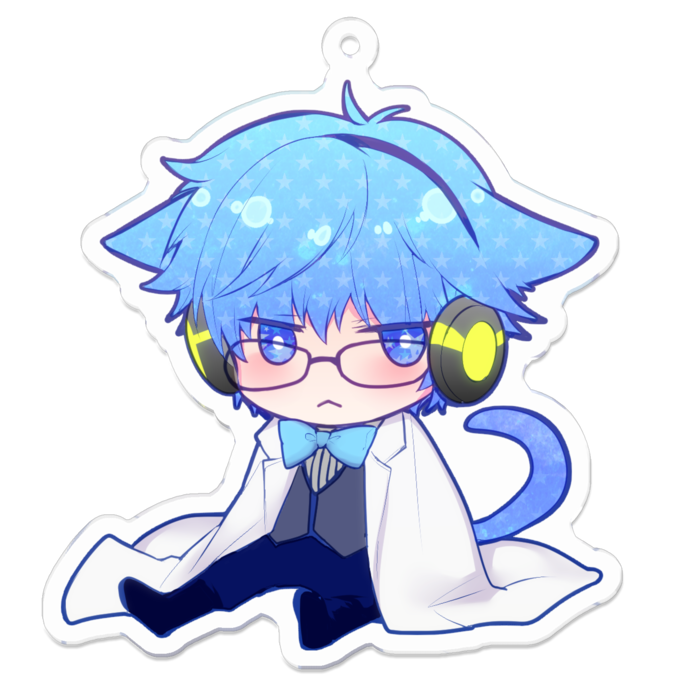 アクリルキーホルダー - 70 x 70 (mm)