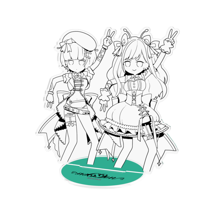 アクリルフィギュア - 160x160mm