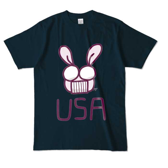 カラーTシャツ - L - ネイビー (濃色)