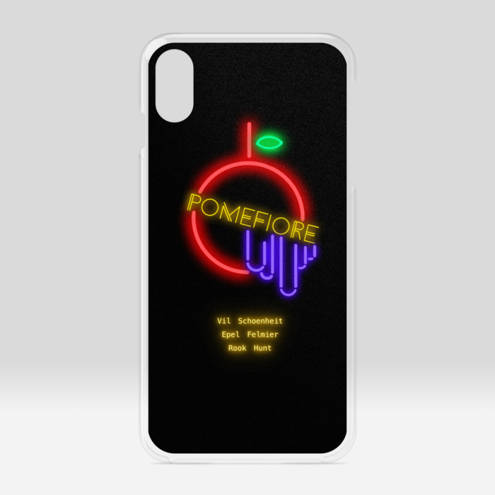 クリアiPhoneケース - iPhone XSMax
