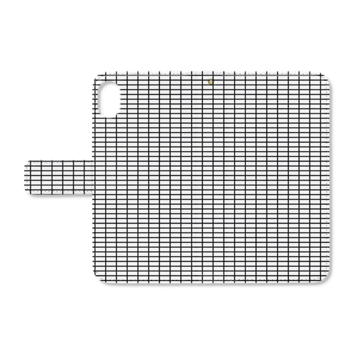 手帳型iPhoneケース - iPhone XR - ストラップ穴 あり