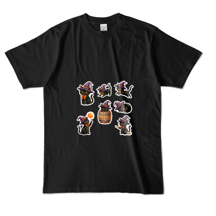 カラーTシャツ - L - ブラック （濃色）