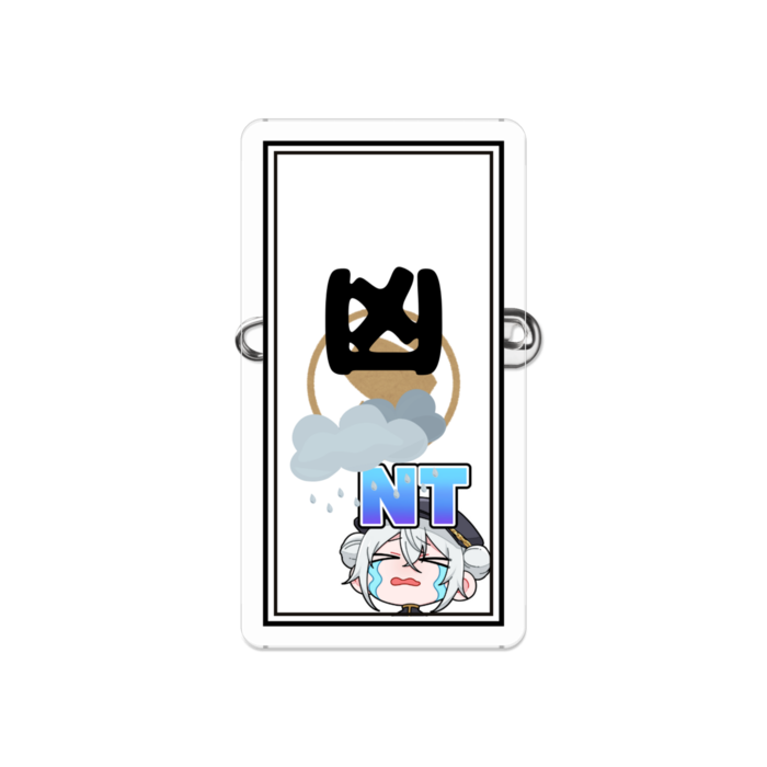 たのしいおみくじアクリルバッジ - 凶 -