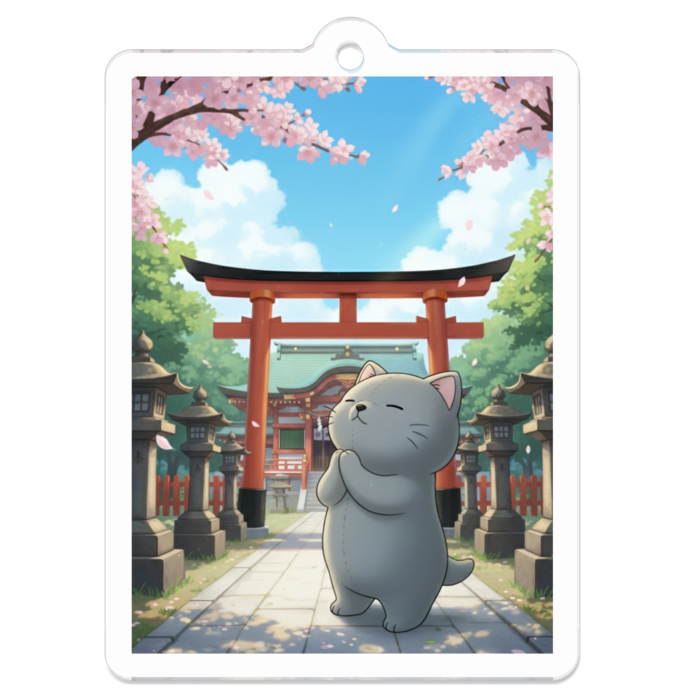 アクリルキーホルダー - 50 x 50 (mm)