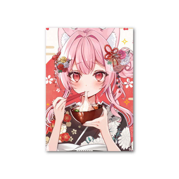 フォト風カード - 縦 - 片面