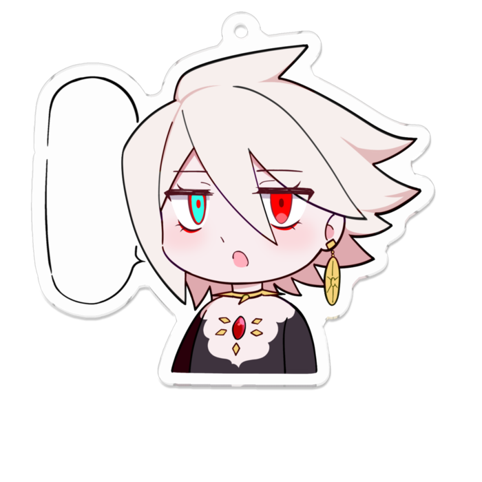 アクリルキーホルダー - 70 x 70 (mm)