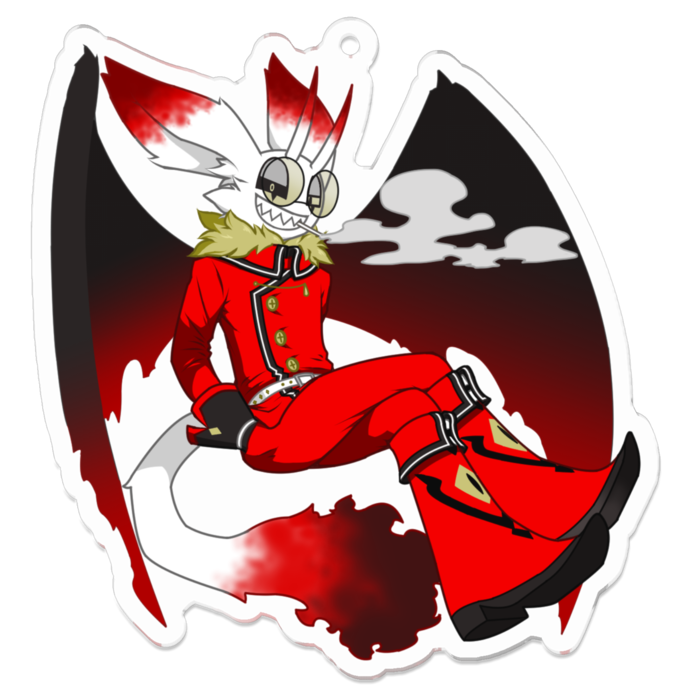 アクリルキーホルダー - 70 x 70 (mm)