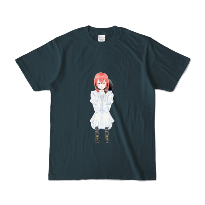 カラーTシャツ - S - デニム (濃色)