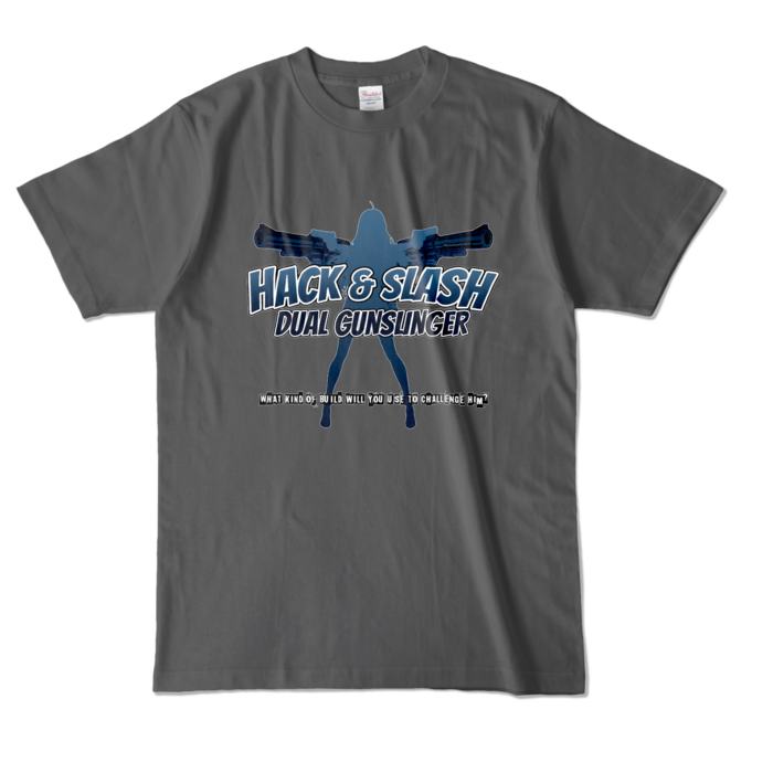 カラーTシャツ - L - チャコール (濃色)