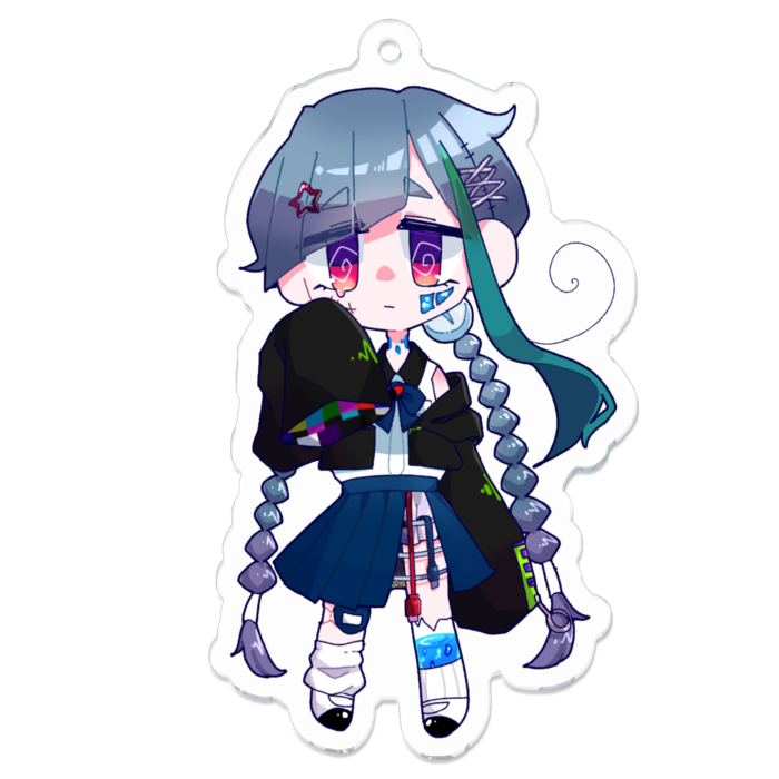 アクリルキーホルダー - 70 x 70 (mm)