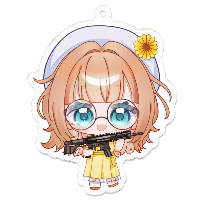 アクリルキーホルダー - 70 x 70 (mm)