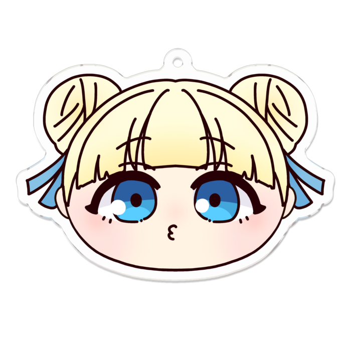 アクリルキーホルダー（コーティング） - 70 x 70 (mm)