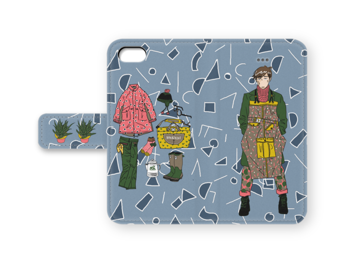 手帳型iPhoneケース - iPhone5