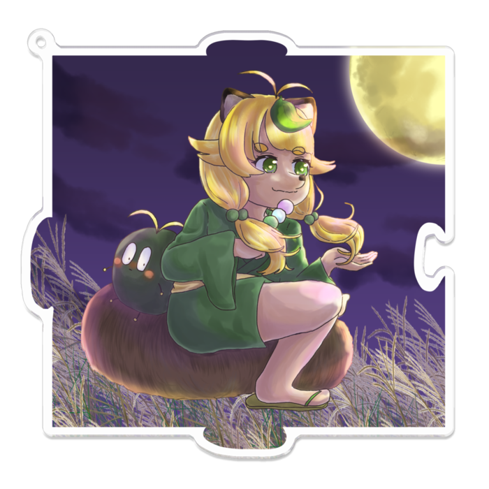 アクリルキーホルダー - 100 x 100 (mm)