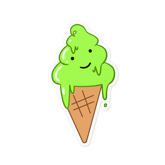 ステッカー - 100 x 100 (mm)