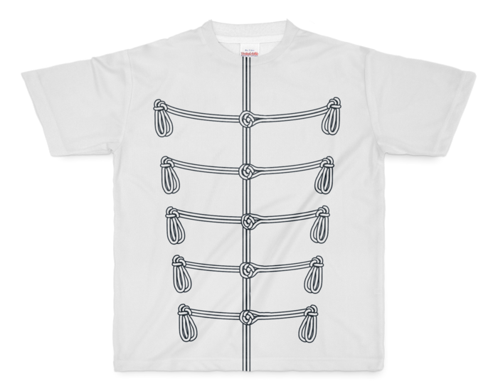 フルグラフィックTシャツ - M - 正面印刷のみ