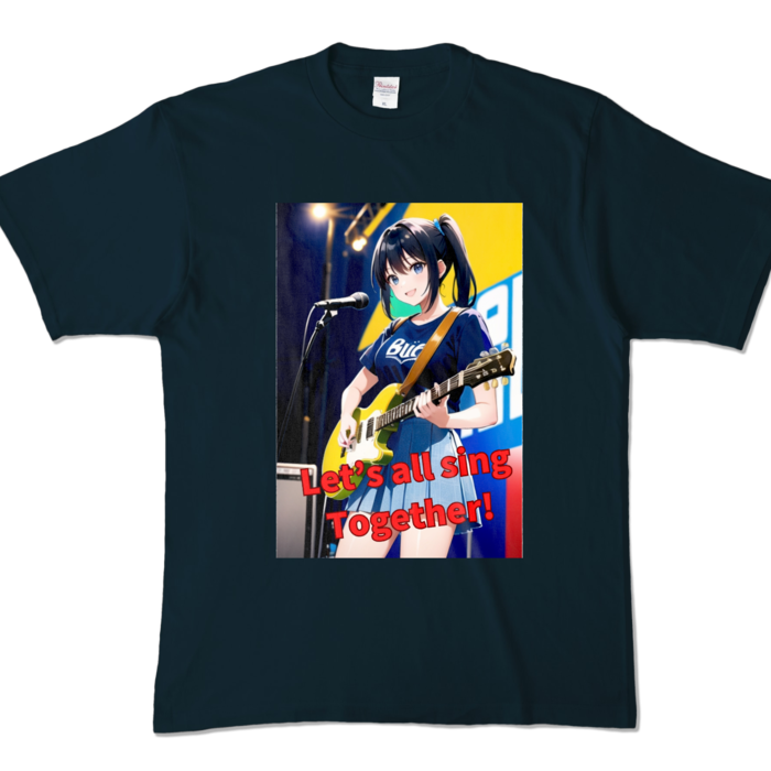 カラーTシャツ - XL - ネイビー (濃色)