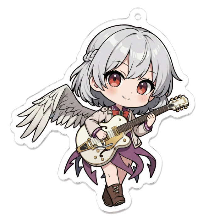 アクリルキーホルダー - 70 x 70 (mm)(キャラのみ)