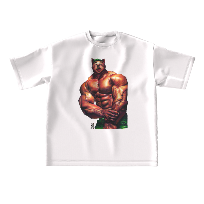 ビッグシルエットTシャツ - L - 両面