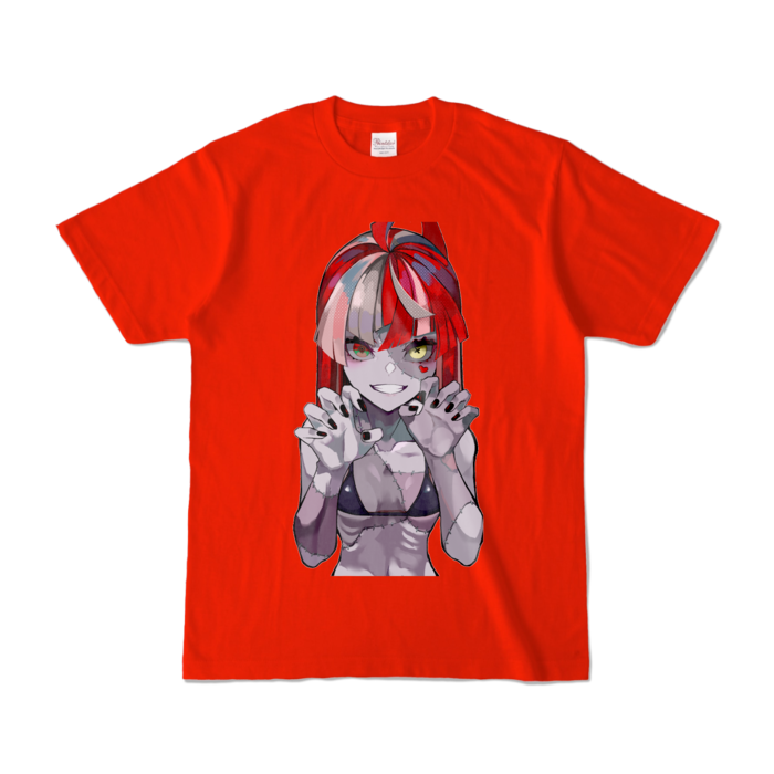 カラーTシャツ - S - レッド (濃色)