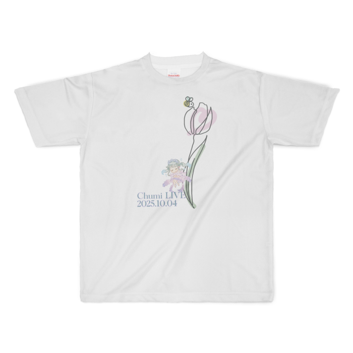 フルグラフィックTシャツ - XL - 正面印刷のみ