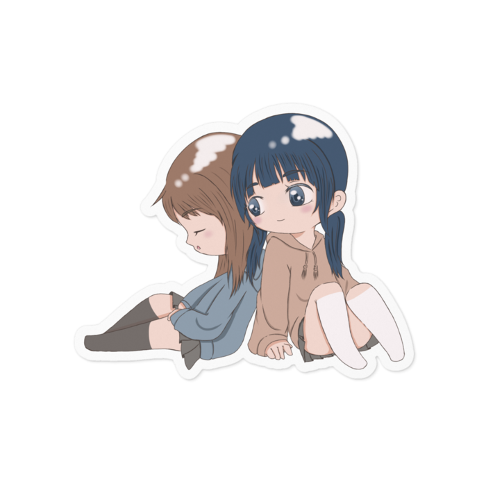 ステッカー - 100 x 100 (mm)