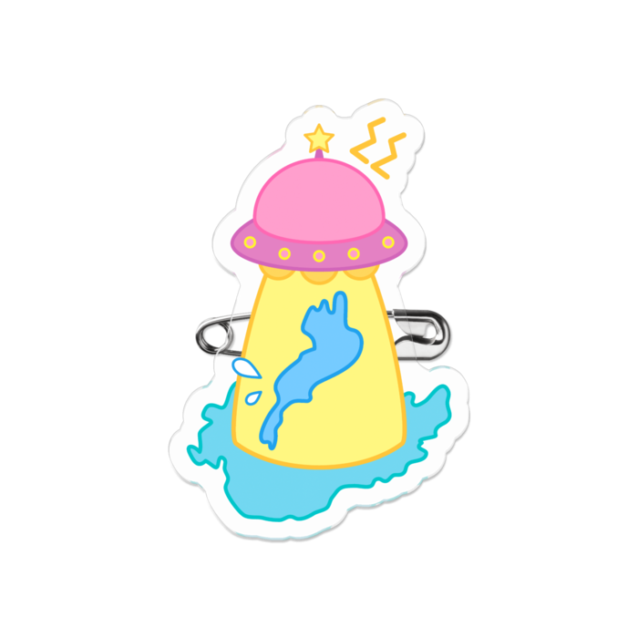 アクリルバッジ - 50 x 50 (mm)