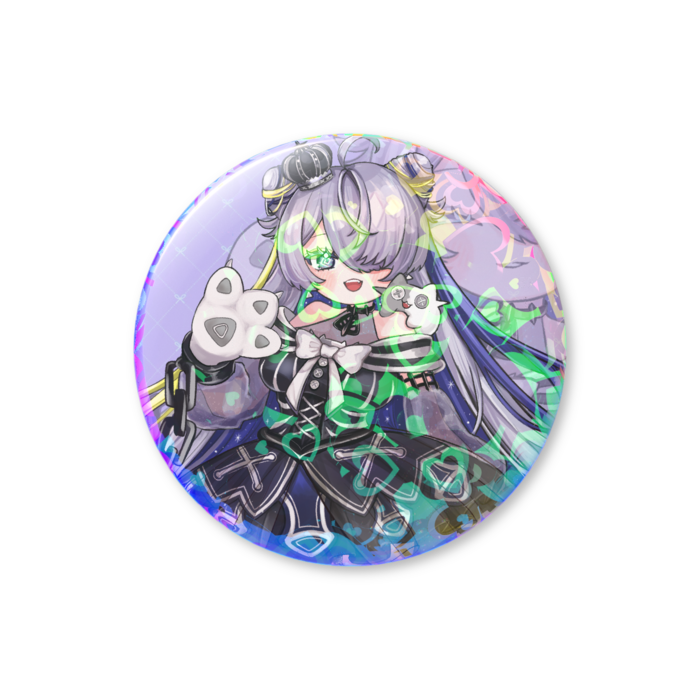 ホログラム缶バッジ - 56mm
