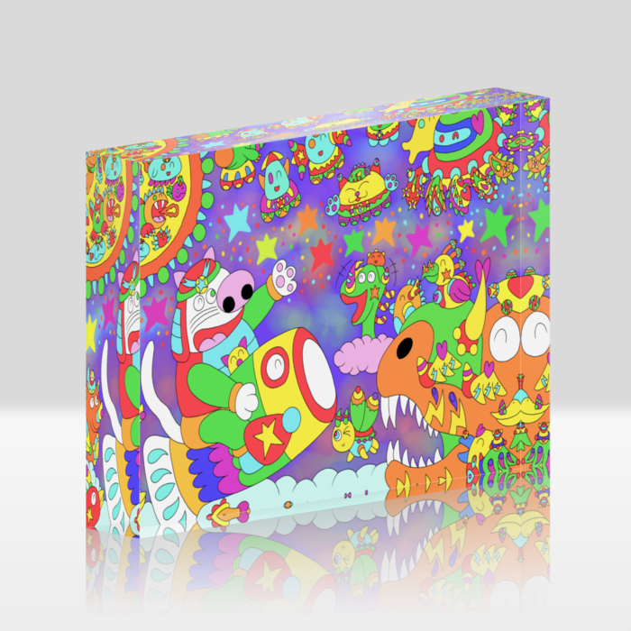 アクリルブロック - 148x100mm(1)