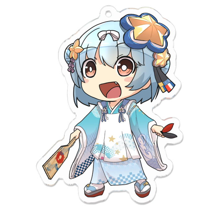 アクリルキーホルダー - 70 x 70 (mm)