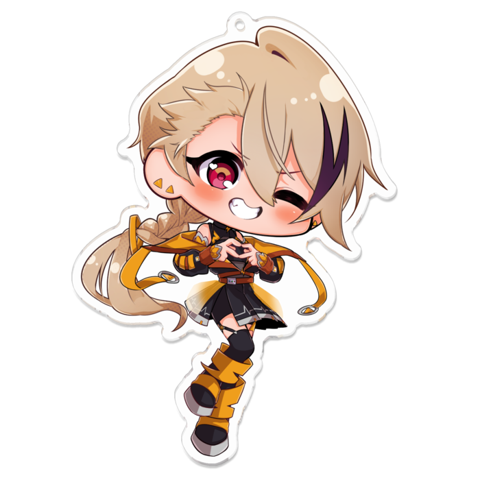 アクリルキーホルダー - 100 x 100 (mm)