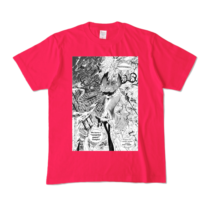 カラーTシャツ - M - ホットピンク (濃色)
