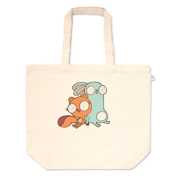 トートバッグ - L - プリント面積中