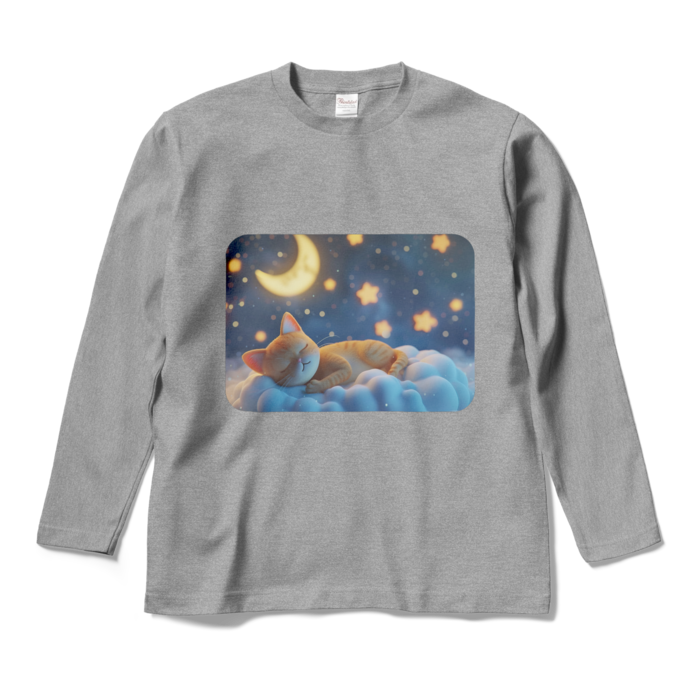 ロングスリーブTシャツ - M - 杢グレー