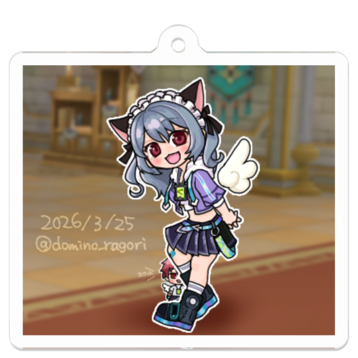 アクリルキーホルダー - 50 x 50 (mm)(65)