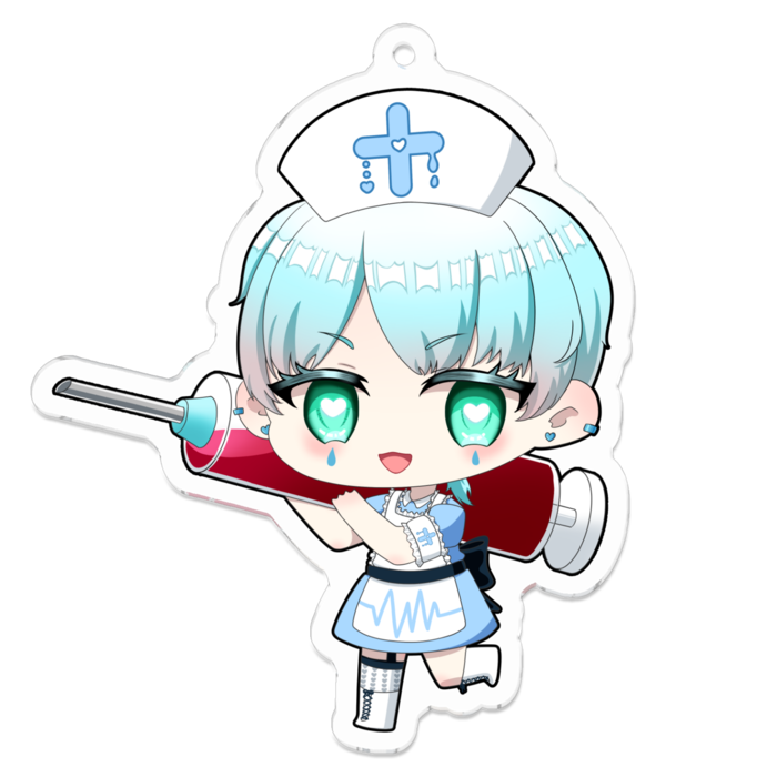 アクリルキーホルダー - 70 x 70 (mm)