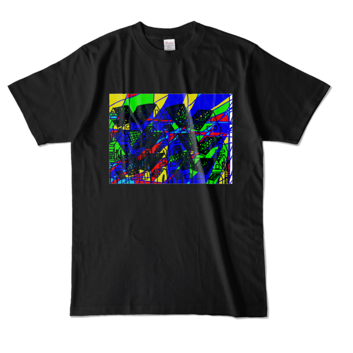 カラーTシャツ - L - ブラック (濃色)