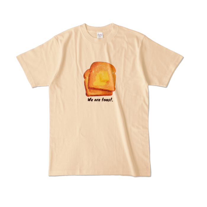 カラーTシャツ - L - ナチュラル (淡色)