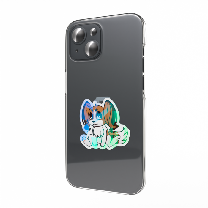 ホログラムスマホステッカー - 縦