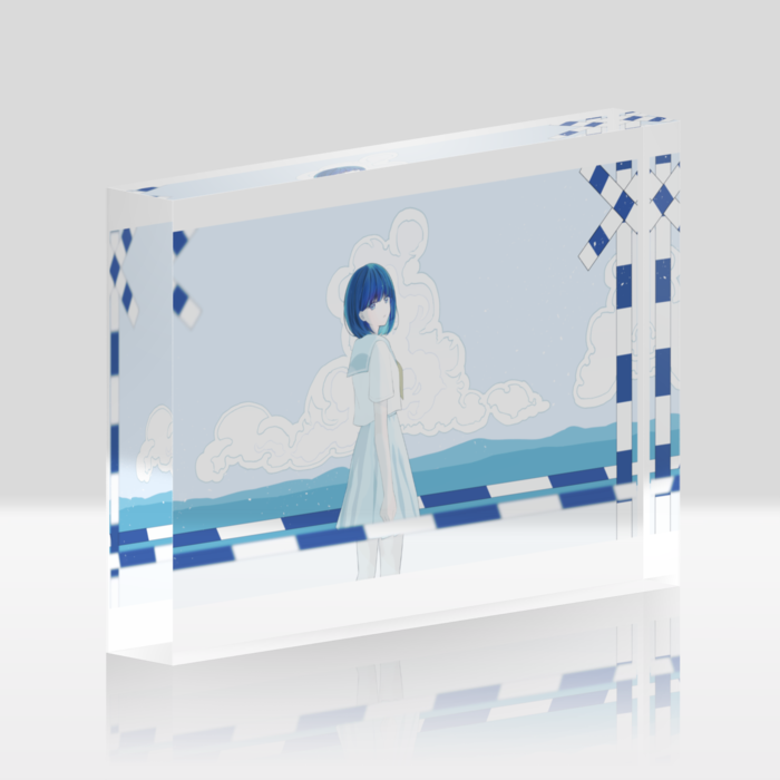 アクリルブロック - 148 × 100mm