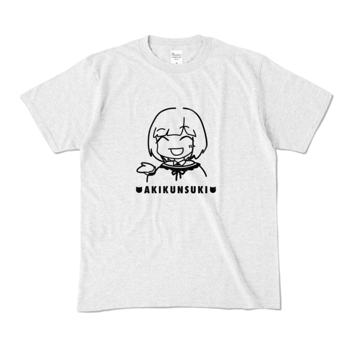 鈴谷アキ こいつくんtシャツ アッシュ にじさんじ公式 Booth