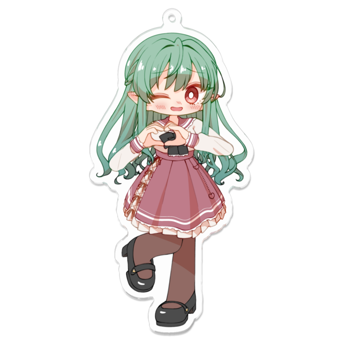 アクリルキーホルダー - 100 x 100 (mm)