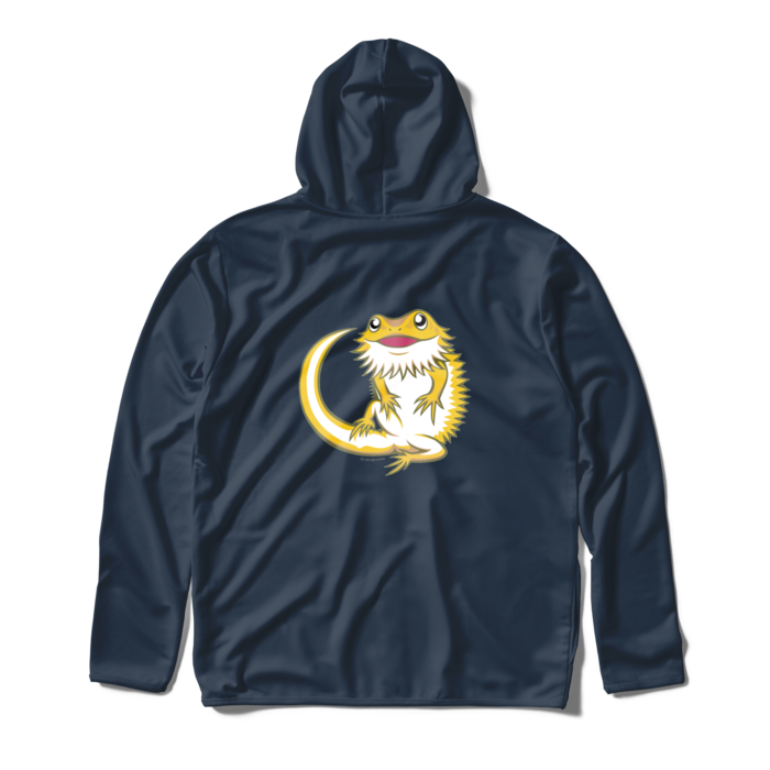 ジップパーカー - L - ネイビー