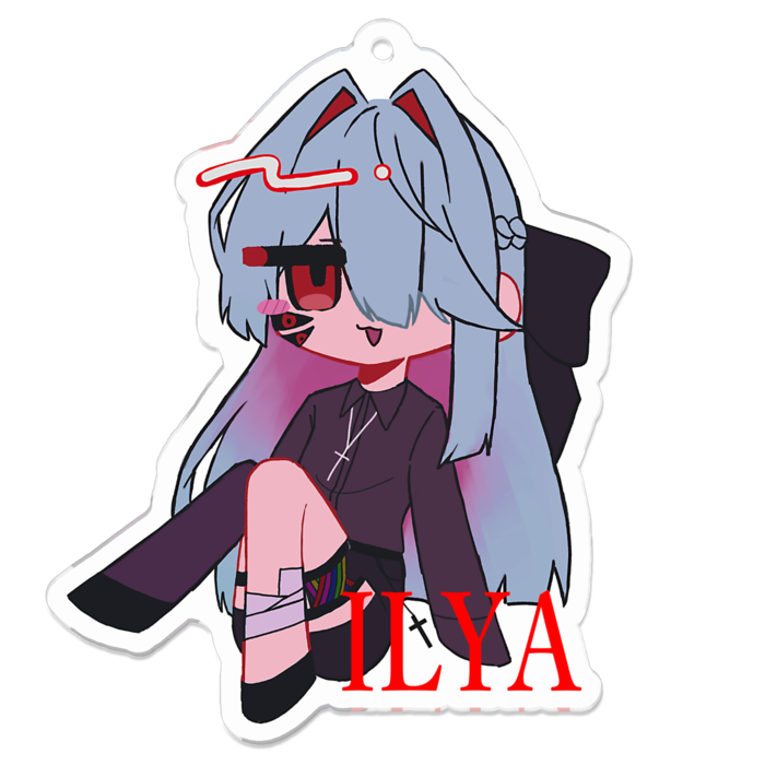 アクリルキーホルダー - 70 x 70 (mm)