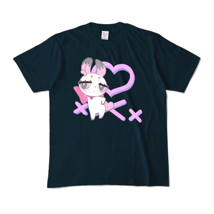 カラーTシャツ - M - ネイビー (濃色)