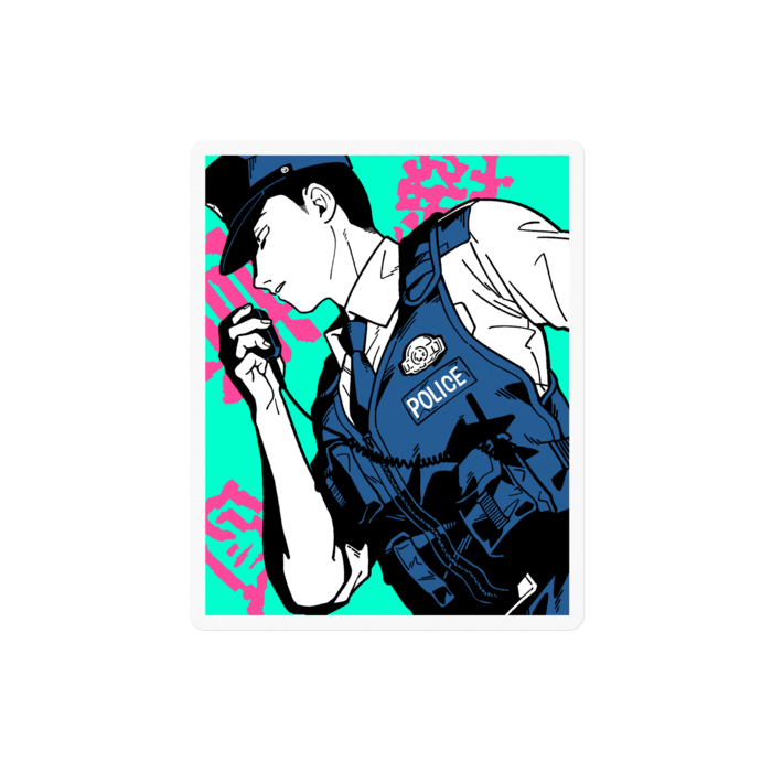 クリアステッカー 50 x 63 (mm)