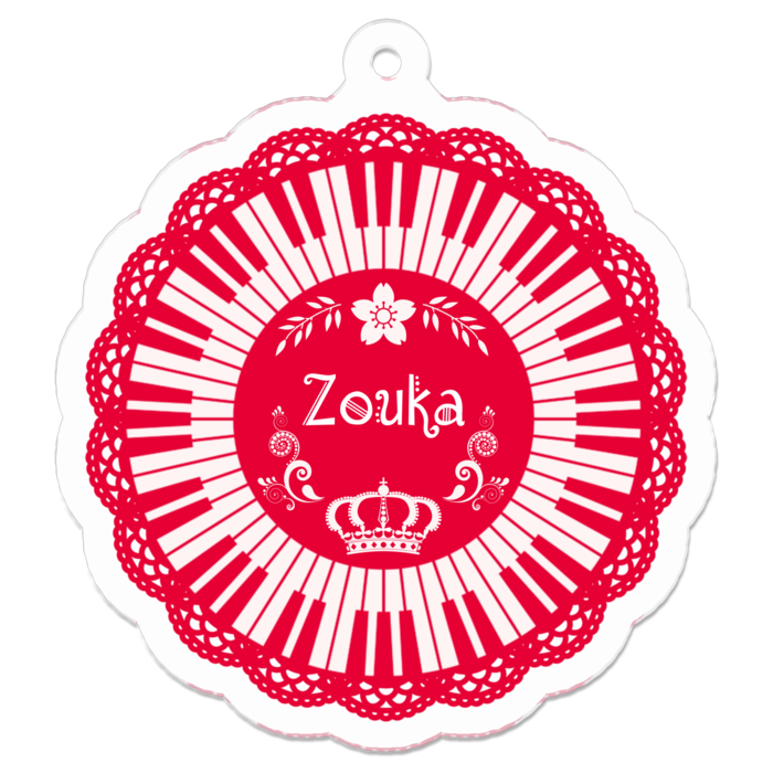 アクリルキーホルダー - 50 x 50 (mm)