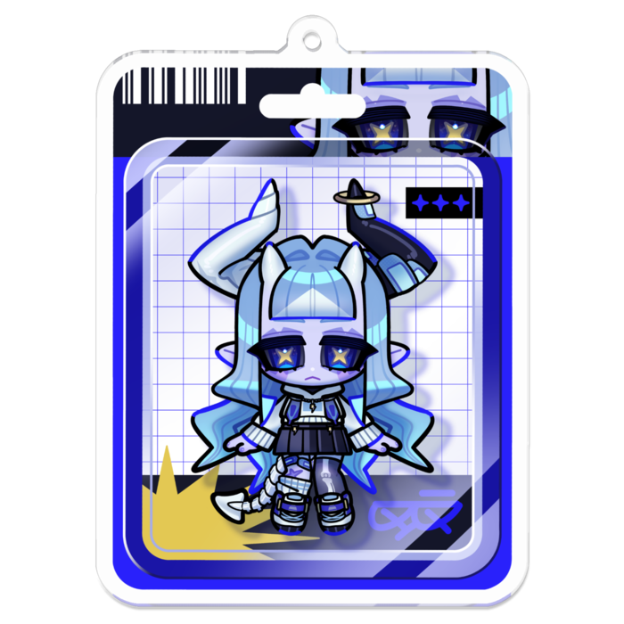 アクリルキーホルダー - 70 x 70 (mm)